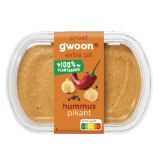 g'woon hummus naturel of pikant
